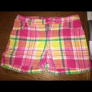 Arizona Girl Sz 12 plaid Shorts